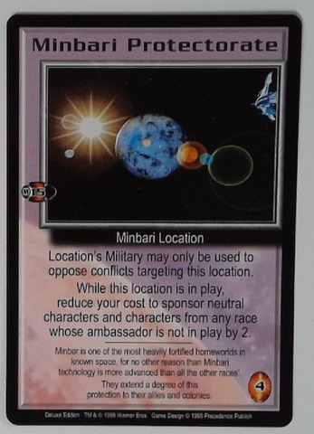 Minbari Protectorate - Uncommon